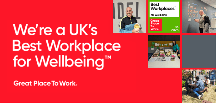 Findel named one of the UK’s Best Workplaces for Wellbeing™ 2025